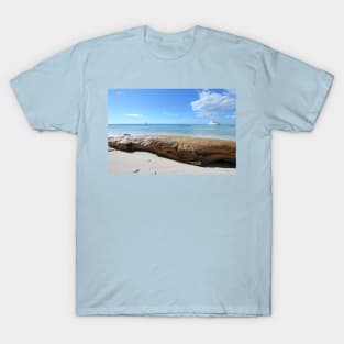 Driftwood on Isla Saona Beach T-Shirt